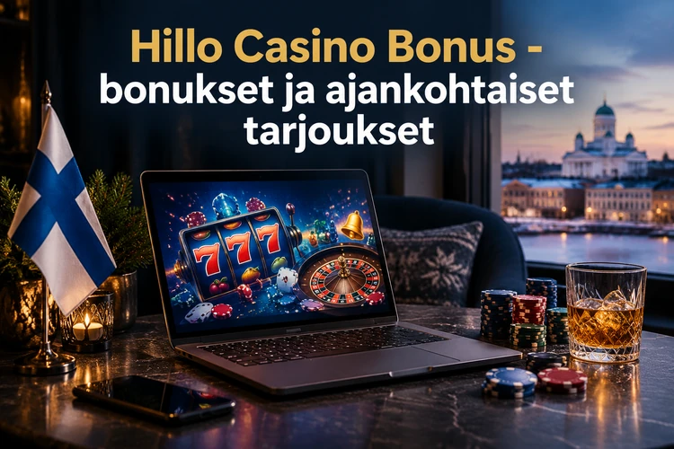Hillo Casino Bonus - bonukset ja ajankohtaiset tarjoukset