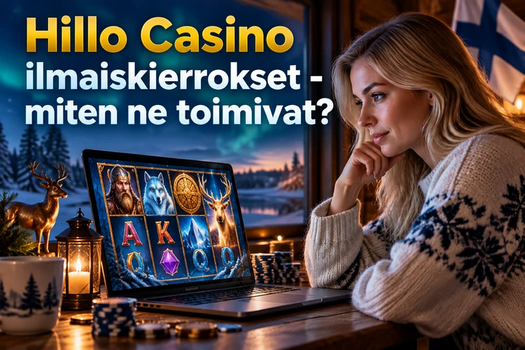Hillo Casino ilmaiskierrokset - miten ne toimivat?